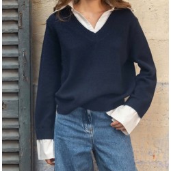 Pull chemise Vic