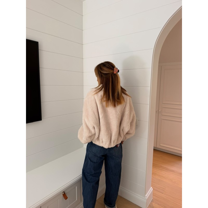 Veste fausse fourrure Bianca