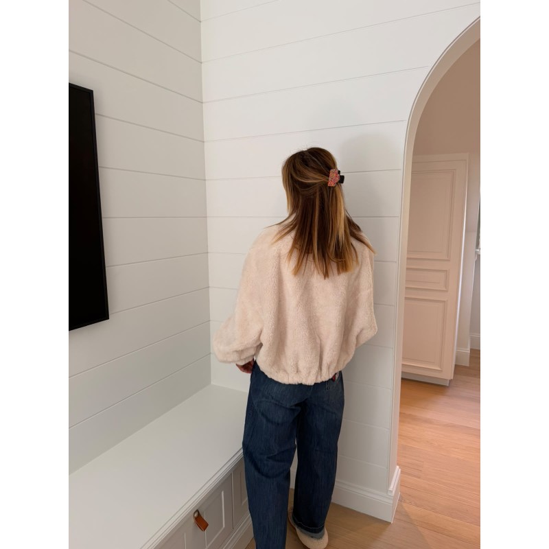 Veste fausse fourrure Bianca