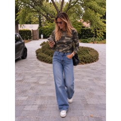 Seconde peau cashmere Army