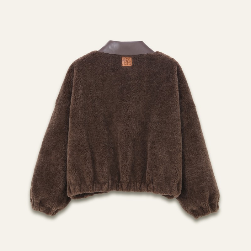 Veste fausse fourrure Bianca
