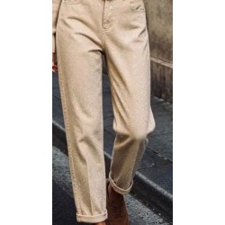 Pantalon savane légèrement pailleté
