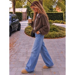 Veste fausse fourrure Bianca