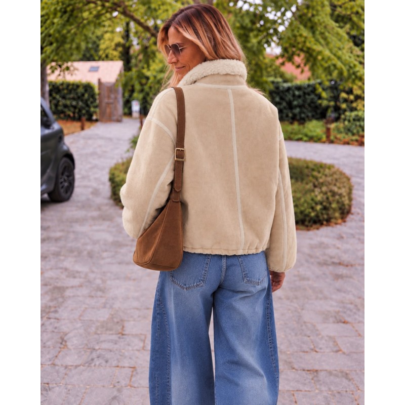 Veste réversible fourrure Melissa