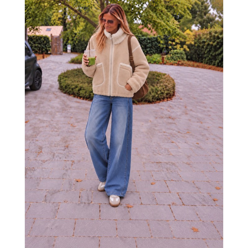 Veste réversible fourrure Melissa