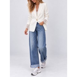 Blazer poignet dentelle Camille