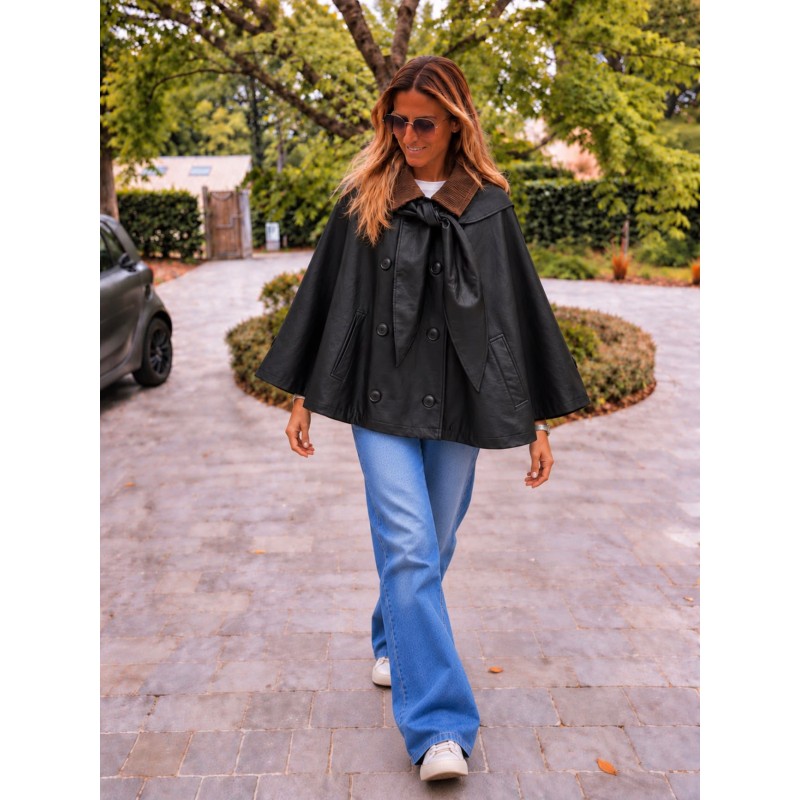 Veste cape Cha