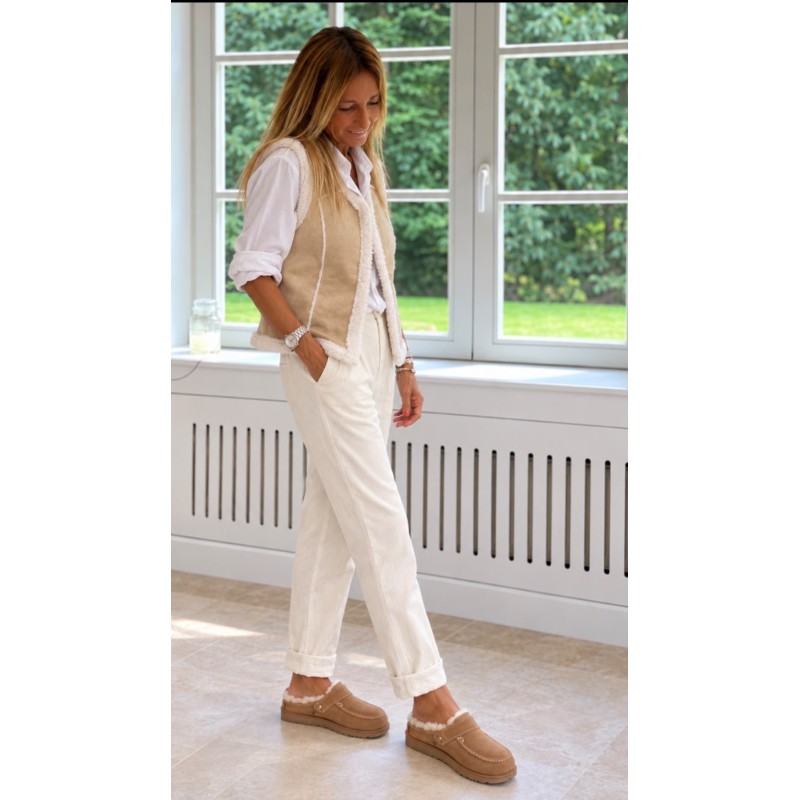 Pantalon velour
