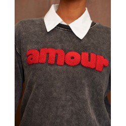 Sweat délavé Amour