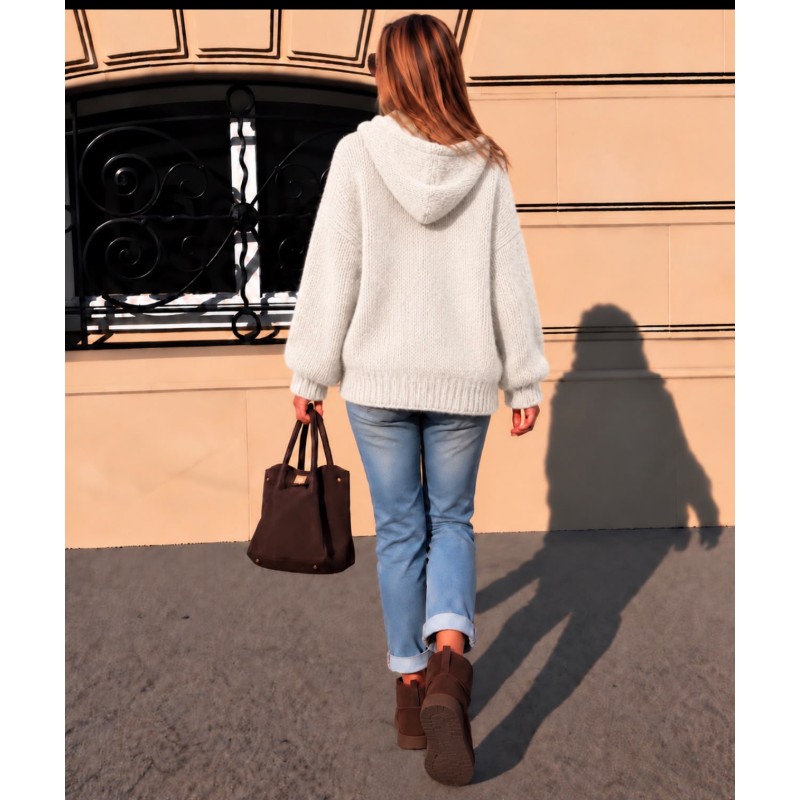 Gilet capuche Léa