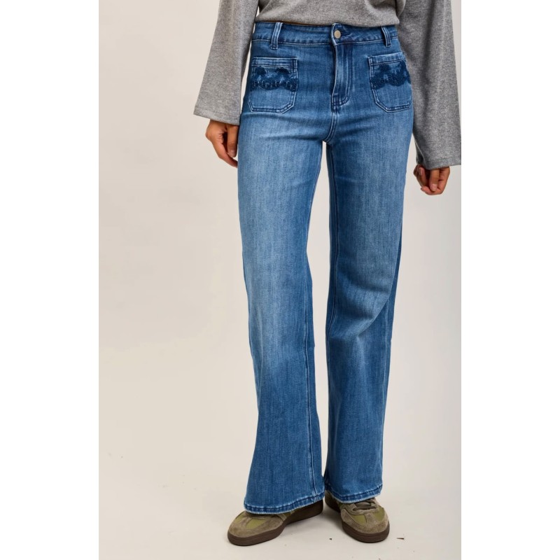 Jeans broderie