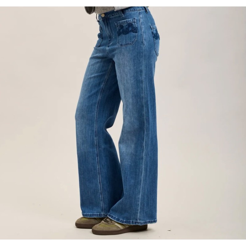 Jeans broderie
