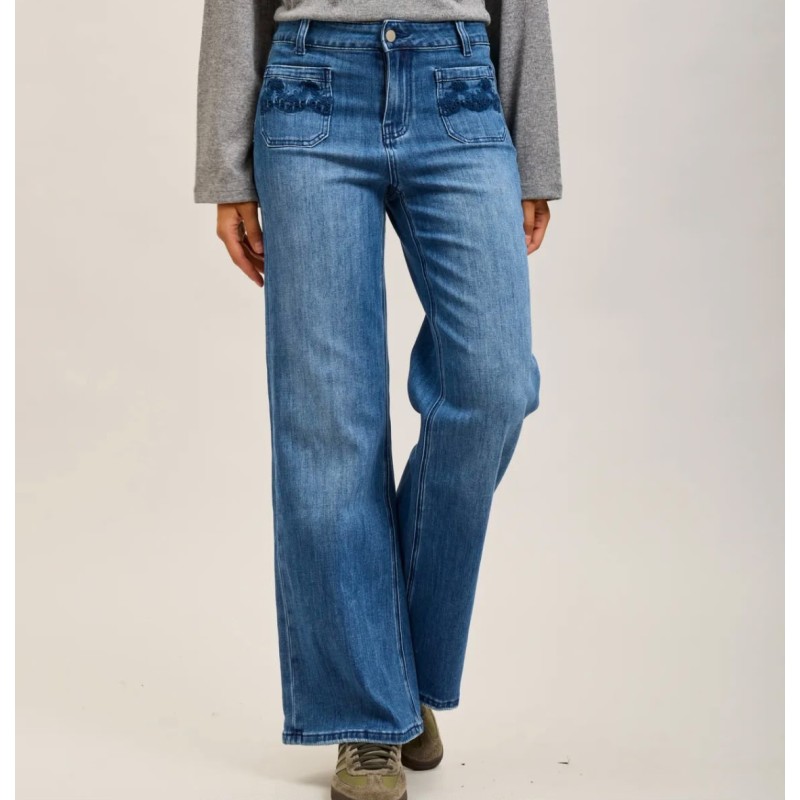 Jeans broderie
