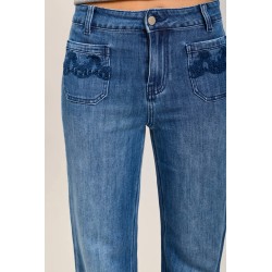 Jeans broderie