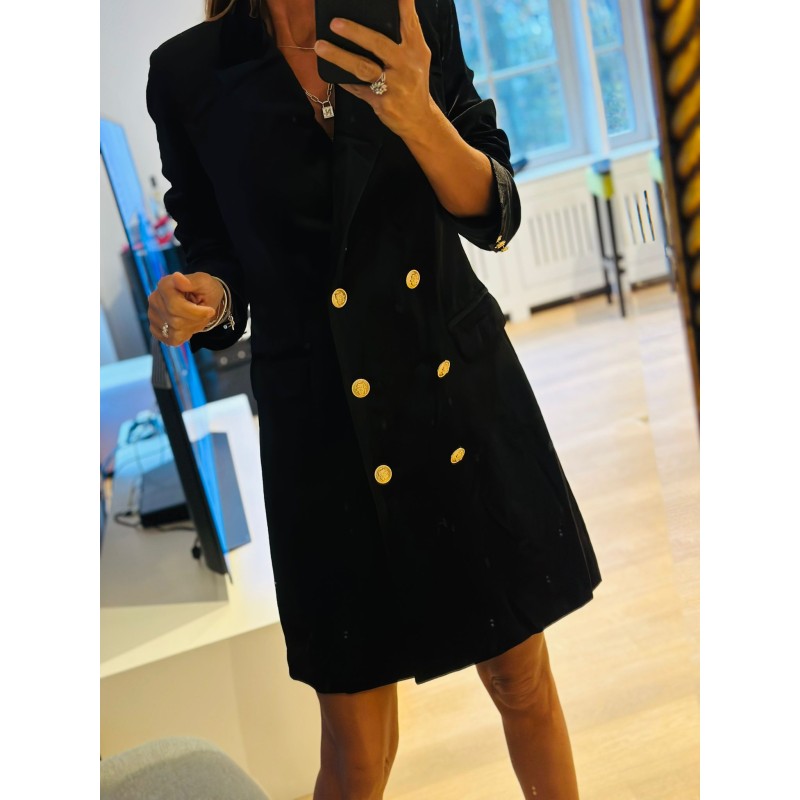 Veste robe velour