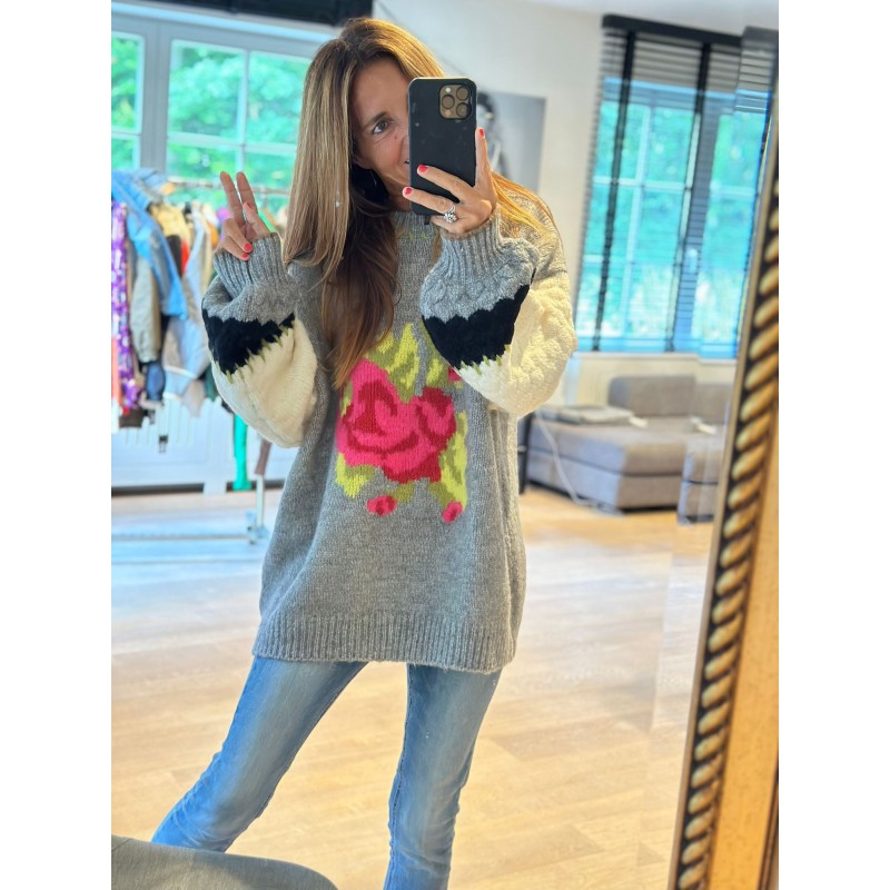 Pull rose jumper