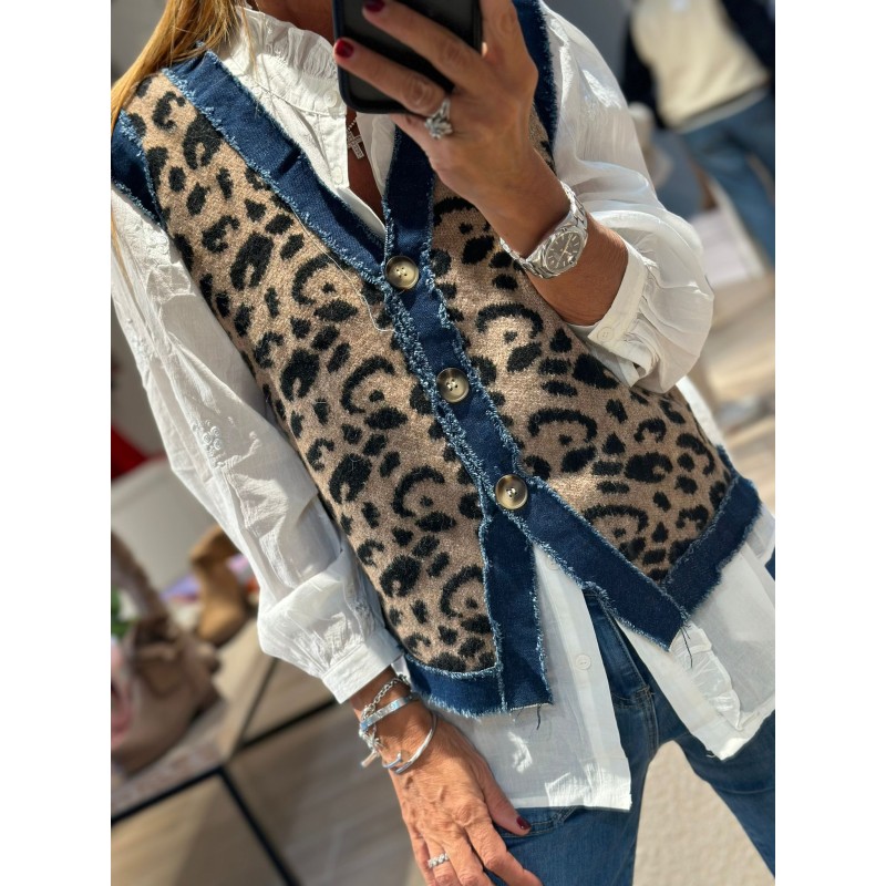 Gilet léo Jeans