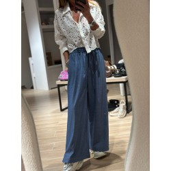 Pantalon jeans fluide