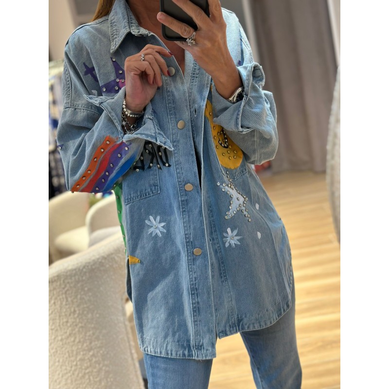 Veste jeans Love