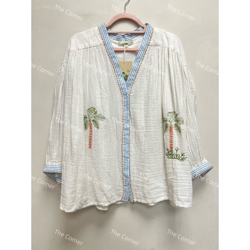 Blouse Palm tree