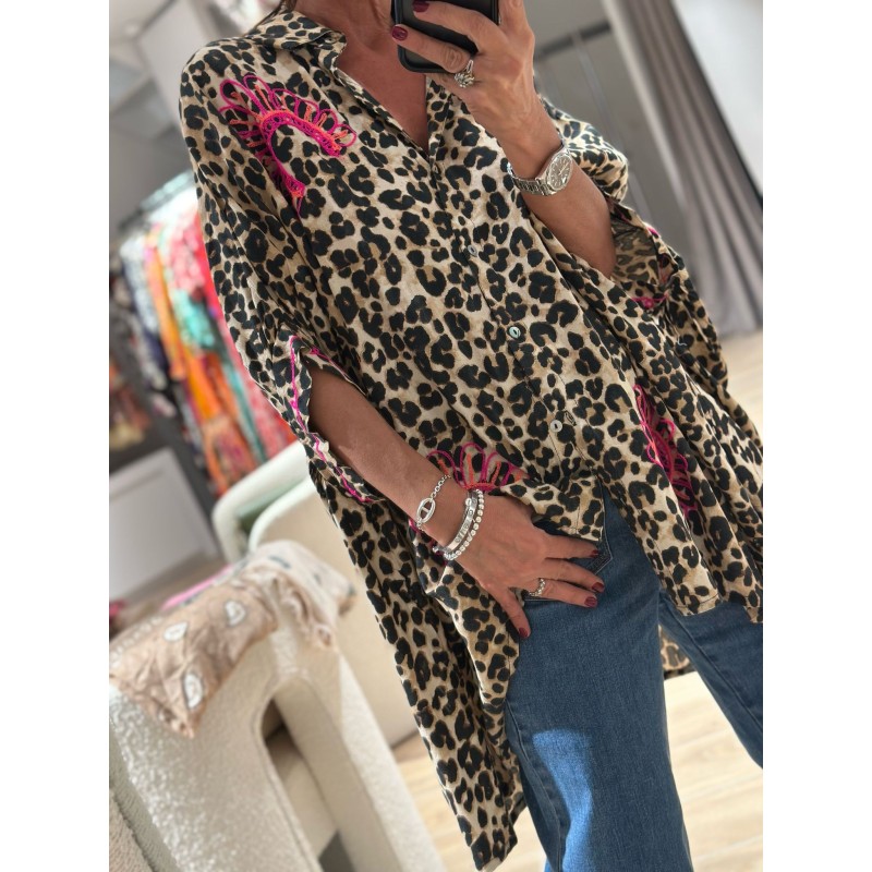 Chemise Leopard