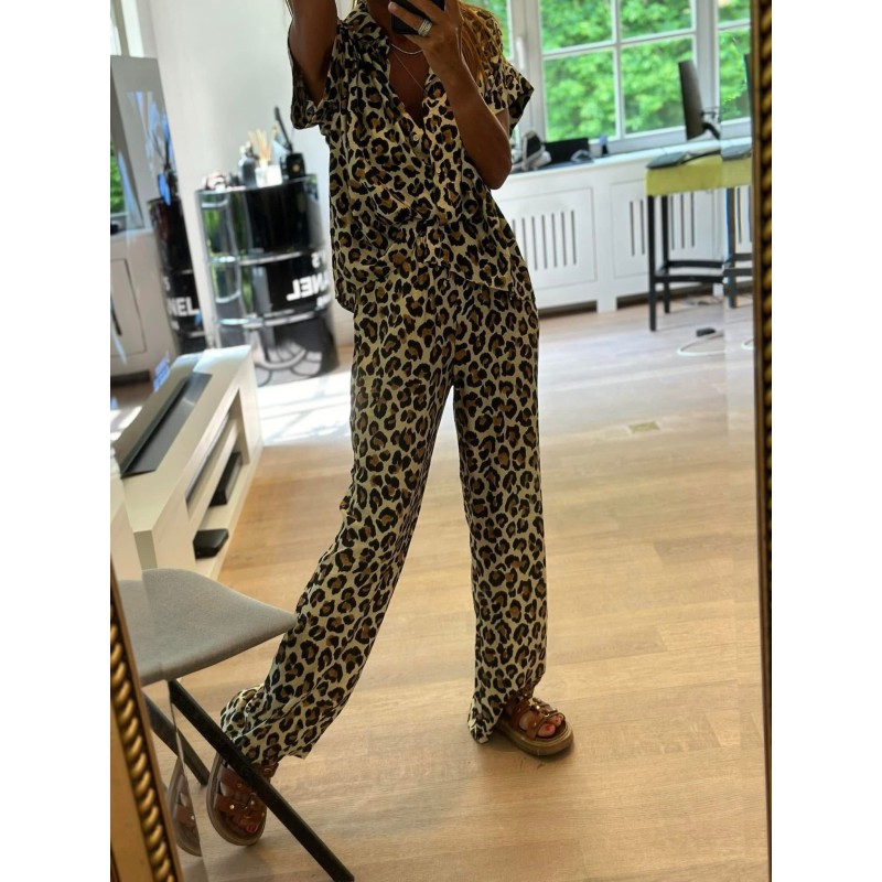 Pantalon léopard Maxou