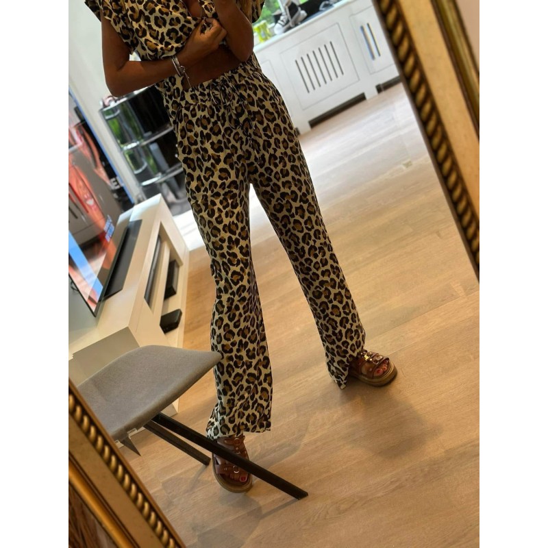 Pantalon léopard Maxou
