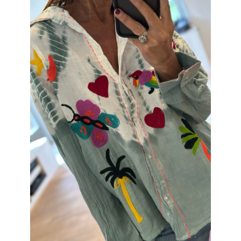 Chemise Tie Bahamas