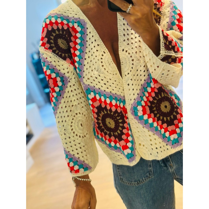 Gilet crochet