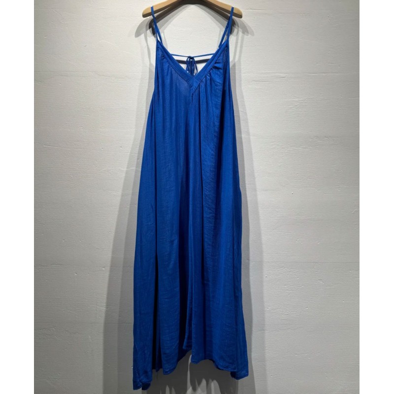 Robe bretelle éponge