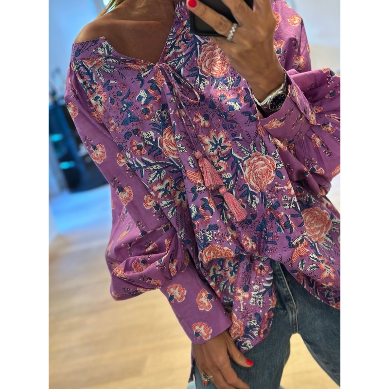 Blouse Purple
